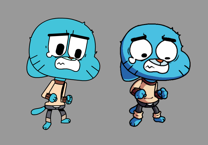 DrMrFudgeDuck's tweet photo. Decided to take a break from Pibby (FINALLY) and made Denial Gumball for FUN! Plan on doing Denial and MAS also!
I'd credit the original guy but I dunno who made any of the sprites...
#gumball #tawog #tgof @fridaygrieving #theamazingworldofgumball https://t.co/P0KMcjzG9M