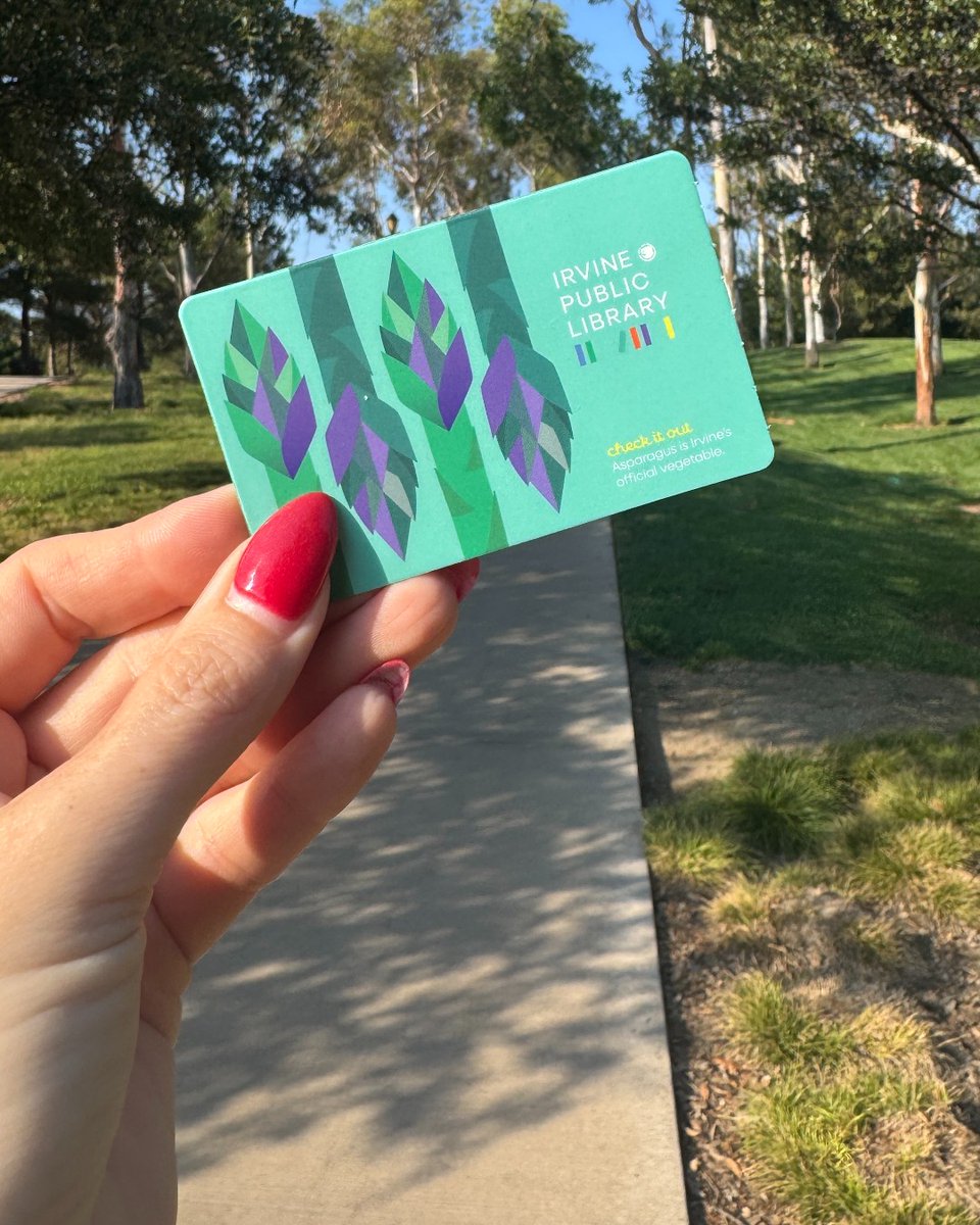 irvinelibraries's tweet photo. Irvine Public Library cards are free and available to California residents!  

You just need:
🪪 A valid government-issued photo ID 
✅ Proof of California residence 

For more information and to get your card, visit https://t.co/v8dsfY54eM. 

#IrvineLibraries https://t.co/3sr9F7ASlf
