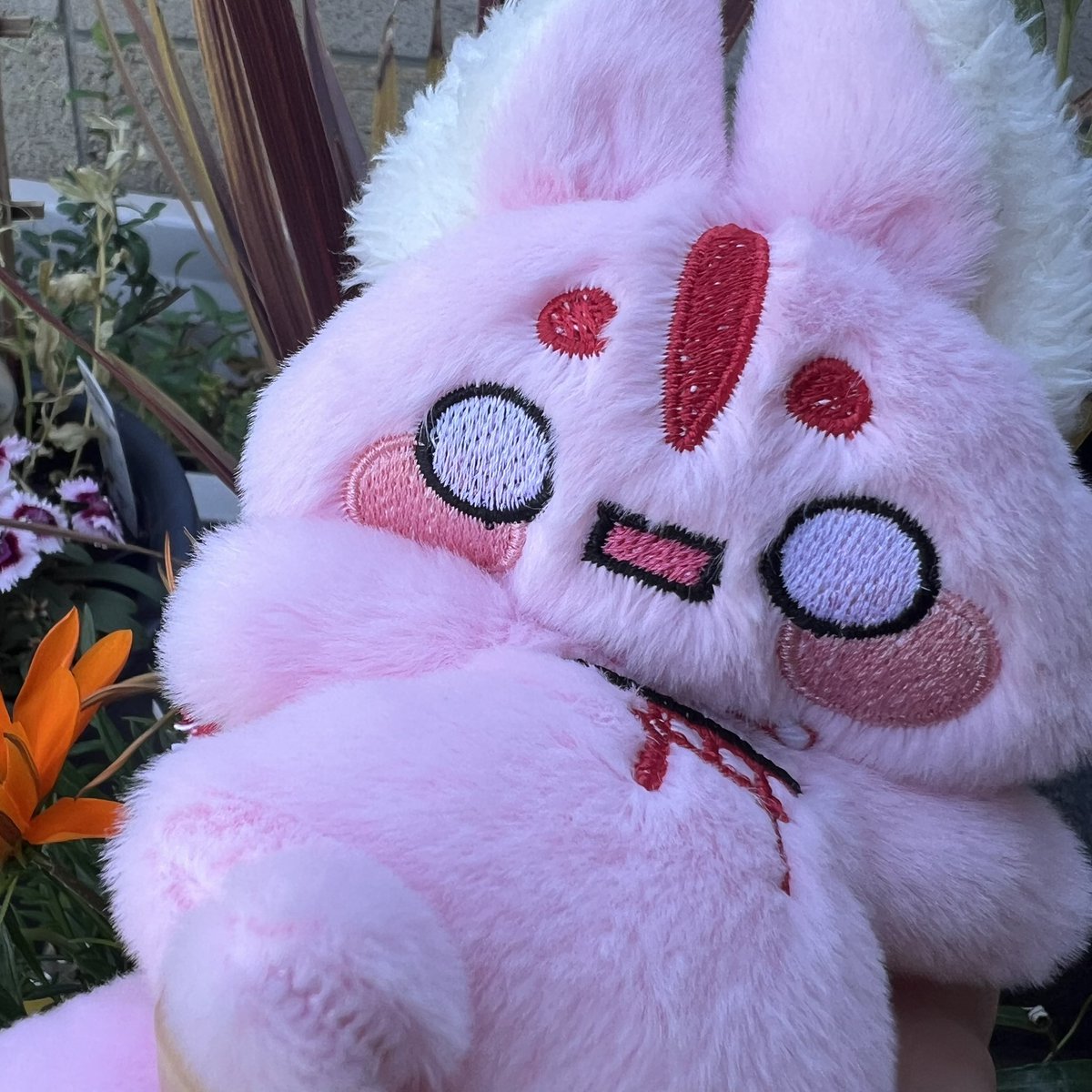 ス*ラ様 身代わり幻獣 ぬいぐるみ版 泣き虫ゆうばりめろんちゃん おはようございます☀️ おむすびちゃん🍙ゆうばりめろんちゃん🍈の