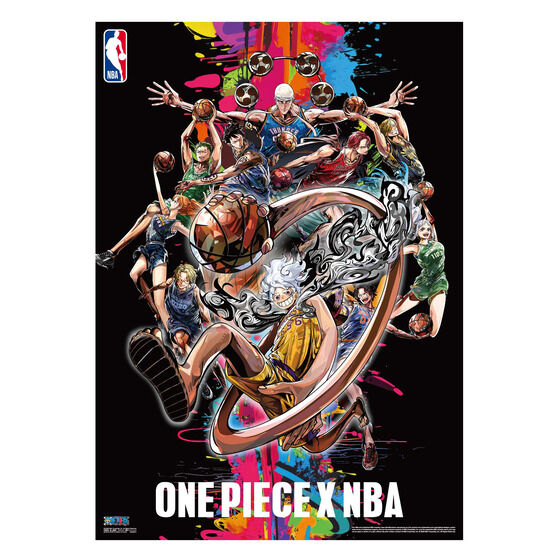 SET POSTER × 抽選販売　ONE PIECE MINI NBA