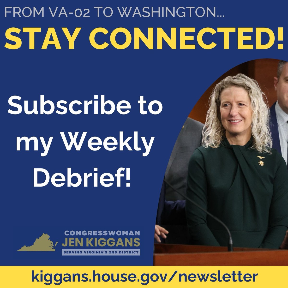 Congresswoman Jen Kiggans tweet media