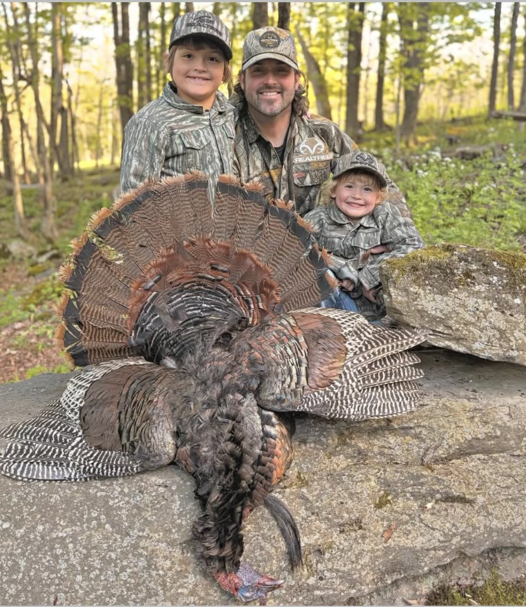 OUTDChannel's tweet photo. Nothing beats the after party after punching a tag on a big ol’ tom. 🦃🔥
Huge congrats to our buddy @NateHosie - the best celebrations are always shared with family. https://t.co/I71CipWf9J
