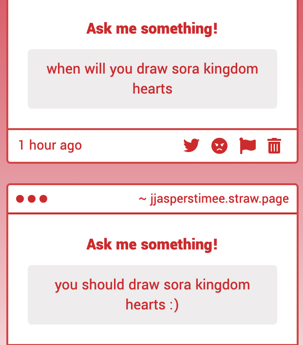 jjasperstimee's tweet photo. no kris i will not draw sora kingdom hearts. i am not into kingdom hearts. thank you for asking https://t.co/EDTb4Zjtrl