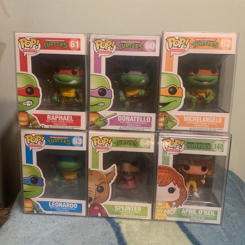 JPtheFunatic's tweet photo. 🐢🔥 TMNT POPS For Sale!! 🐢🔥

Taking offers on all! Would prefer to bundle as pictured but by all means lmk! 

Shoot me a price or claim one!

Turts + Splinter &amp; April -$200 
April 140 &amp; 34 - $60 
Shredders &amp; Foot -$100

Includes US shipping. Cashapp, Zelle, PayPal accepted 👍 https://t.co/QT7EfULmXa