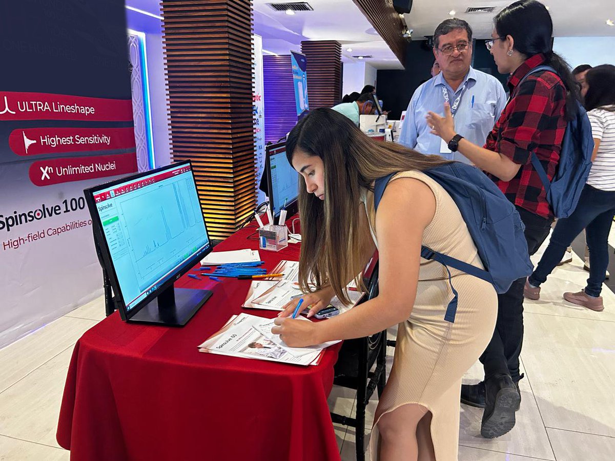 AureusMexico's tweet photo. ¡Gran ambiente en #AMIPRONAT2026! 🔬 

Seguimos en #BUAP, compartiendo con la comunidad académica y listos para mostrar la potencia del #RMNdemesa #Spinsolve de #Magritek🧑‍🔬
.
Asociación Mexicana de Investigación en #ProductosNaturales 🇲🇽
#RIIPN #Spinsolve100 #BenchtopNMR #NMR https://t.co/pbPMnyBgwC