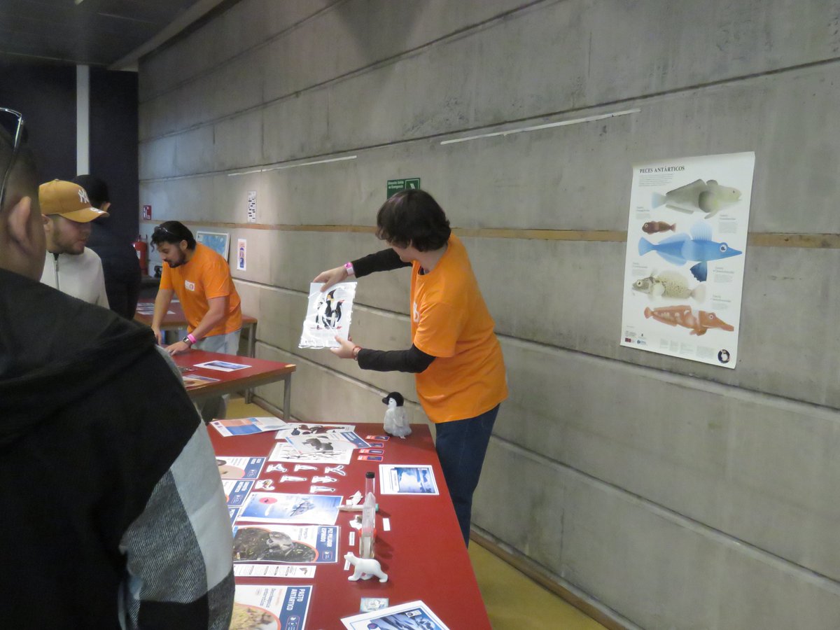 MilenioBASE's tweet photo. Antártica en Santiago📍🇦🇶 En la Feria @MIM_museo junto al Laboratorio de Ecología Microbiana @LEMi_UCh, Laboratorio de Ecología Molecular (LEM), Laboratorio de Ecología y Conservación de Mamíferos Marinos (LECOMM) y Laboratorio de Biodiversidad Molecular @molecularbiolab https://t.co/5i21FgzJko