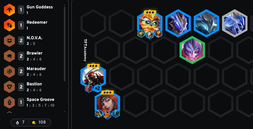 Deis1k's tweet photo. MF = Challenger

Have a lot of copies AND items for Diana -> play her instead of Belveth
Lvl 8 is Kindred/Morgana 2* or Akali with Diana 3* 
QSS is very good late game vs nunu otherwise put other AD item on her
Maokai 2* > Ornn 2* with tank items, but Ornn 3* is better https://t.co/4Se9hJiyON