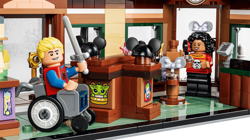 ericthomaschu's tweet photo. First time seeing a LEGO MiniFig in a wheelchair. That's cool.

And look! a teeny-tiny Wall-E https://t.co/Oi7T0T7x1T
