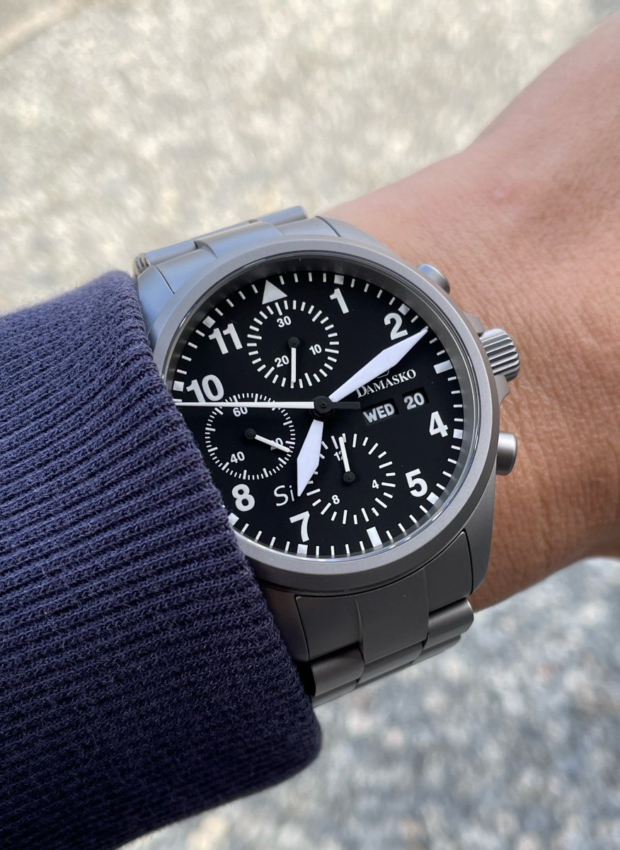 しょうご様 今週そろそろ早く帰りたい🙄 ダマスコ🇩🇪さんのクロノ⌚️ #DAMASKO #DC56