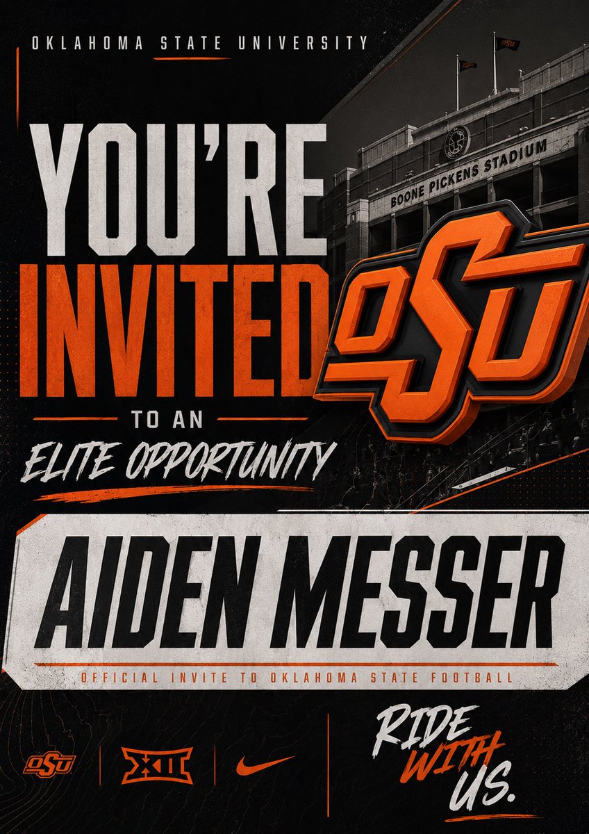 messered_up's tweet photo. Big thanks @WesDr8ke for the invite to the  camp in Stillwater! Cannot wait to showcase my skills. #GoPokes @RecruitBvilleFB @l_heldt @malik_moore1 @BIRDVILLE_FB https://t.co/dML871NbRy
