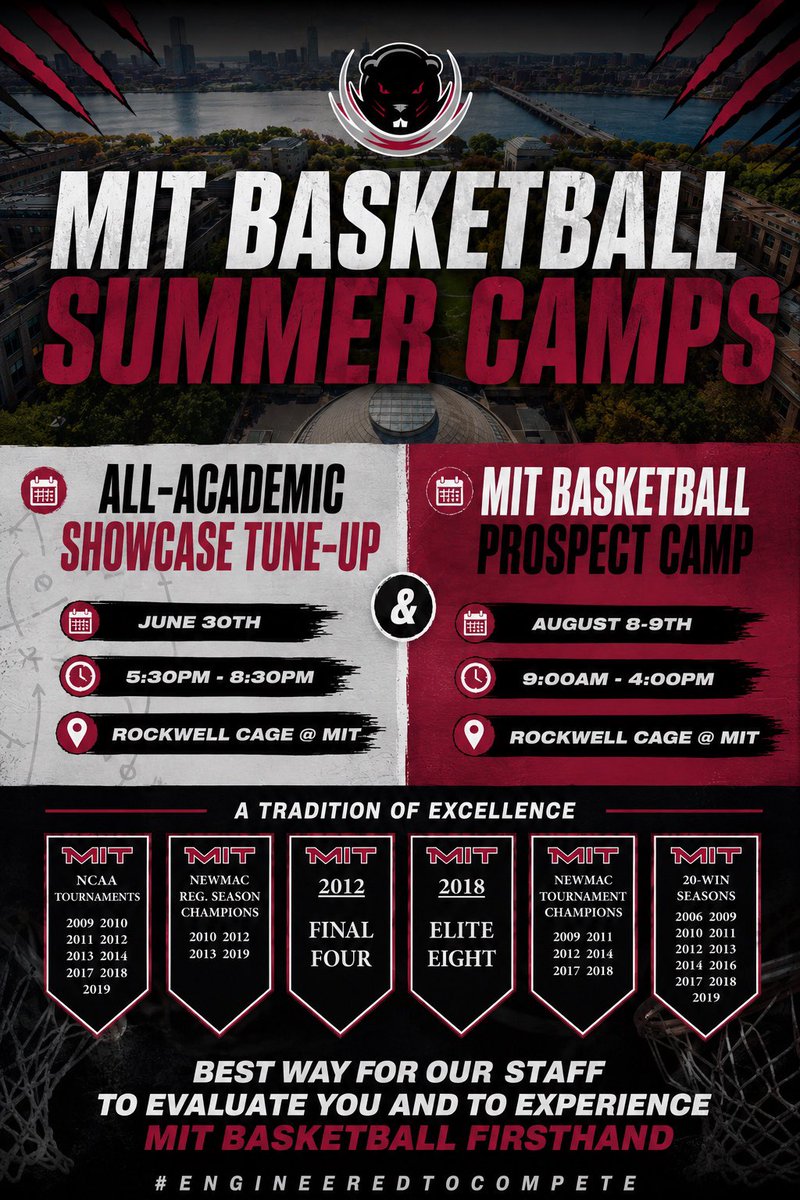 MIT Men's Basketball tweet media