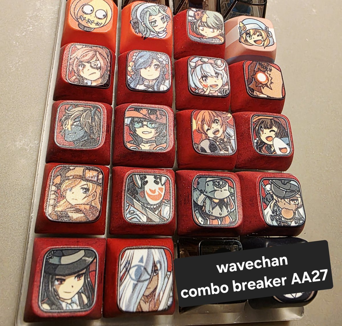 ireneylee's tweet photo. Also also I added more to the GGST keycaps and Akali to 2XKO!!! 🫡 Full catalog for CB coming tomorrow!!! https://t.co/2020o45rL1