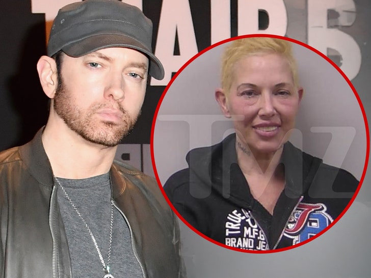 TMZ's tweet photo. 🚨 Eminem's ex-wife Kim Scott blew more than 2x legal limit, police say.

Read more: https://t.co/4SUcPd7nKM https://t.co/lVYzkz5GnJ