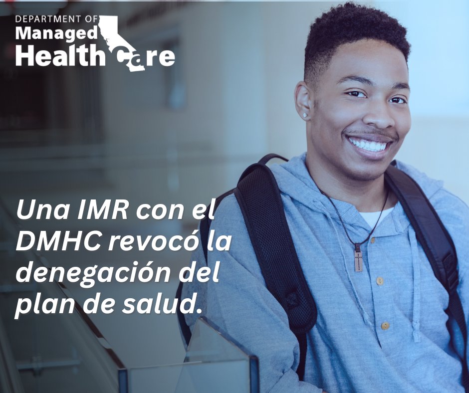 California DMHC tweet media