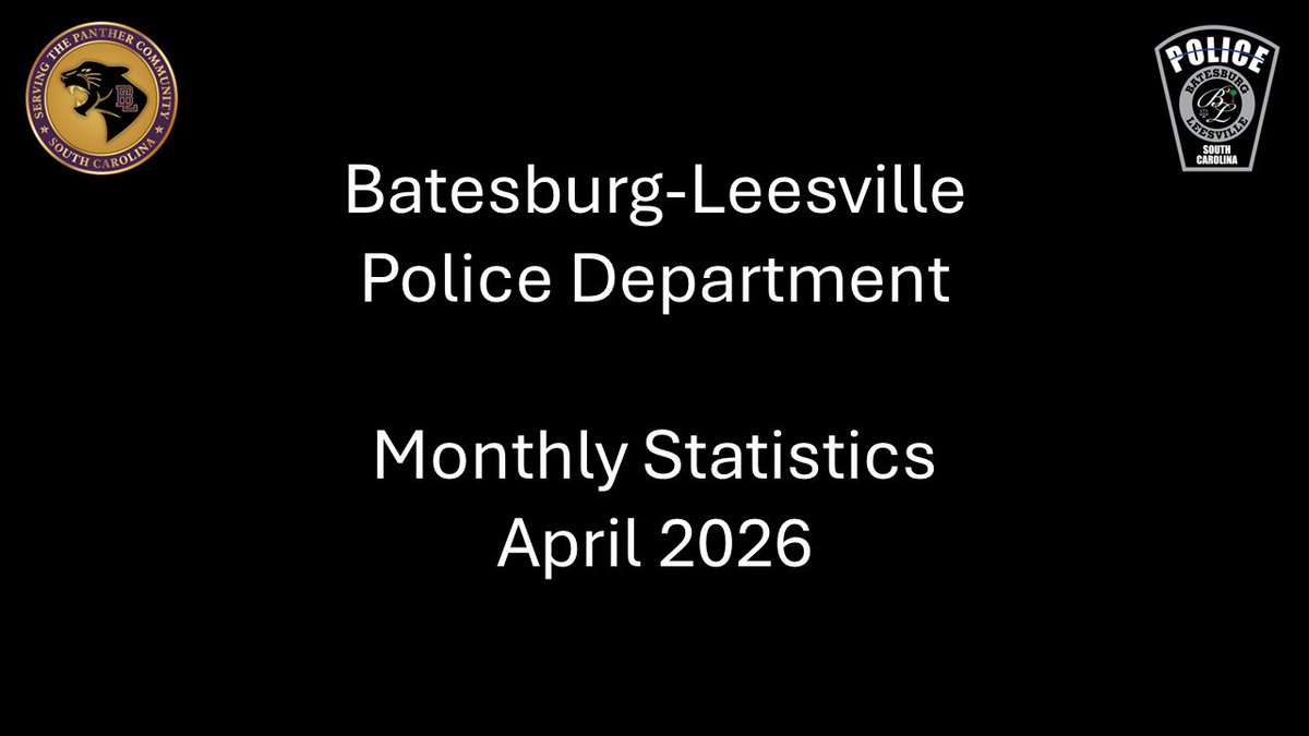 Batesburg-Leesville Police Department tweet media