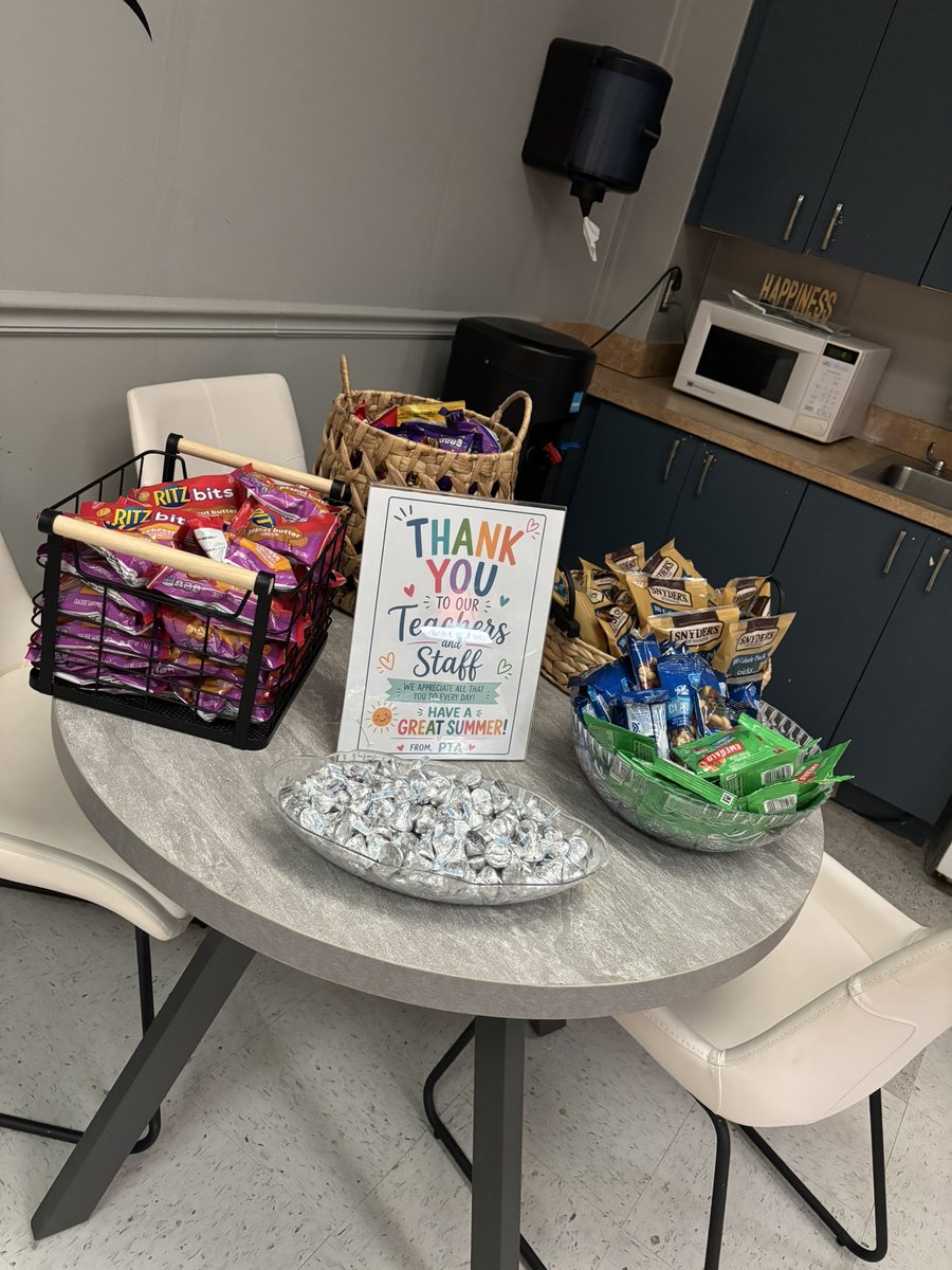 RockyMountElem's tweet photo. Thank you @RockyMountPTA for the delicious snacks! We appreciate it! @RockyMountElem https://t.co/dRRZtLScy9