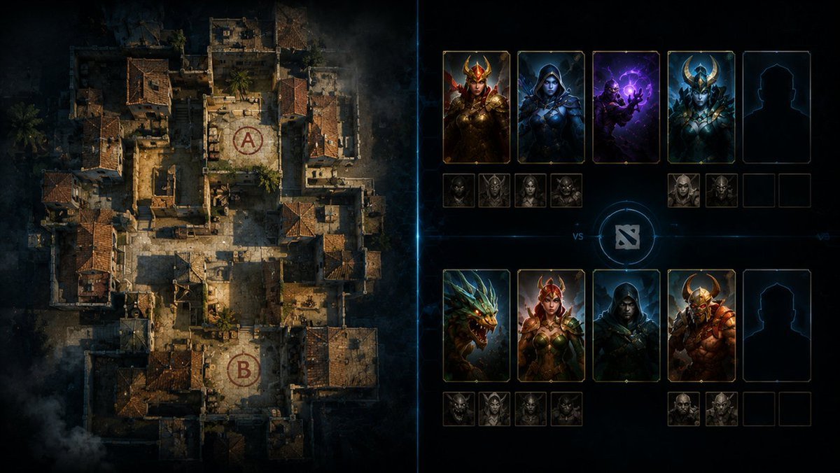 Aimbot_AI's tweet photo. A lot of people treat Esports in prediction markets like traditional sports betting. 

Back the favourite, fade the underdog and let it play out.

But Esports markets are completely different, especially once you hit the bracket stage.

A single BO1 can flip an entire tournament narrative in 30 minutes, and the draft or map veto will tell you more about the likely outcome than a team's ranking ever will.

Teams that looked dominant in groups can fall apart the moment the format switches to elimination and the stakes change everything.

The crowd never picks up on any of this because most traders are not watching the games. 

Those signals go unpriced, the market stays behind, and that is exactly where the edge lives.

@CounterStrike @DOTA2 @PolymarketCS2  #EsportsTrading