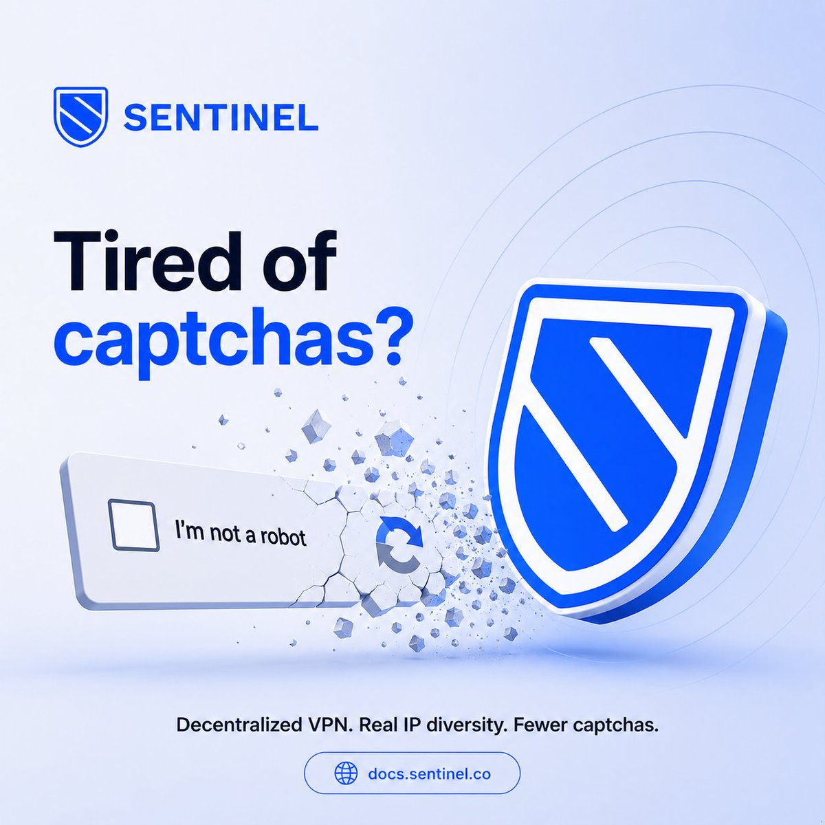 SentinelP2P's tweet photo. VPN users being flagged as bots and forced through constant CAPTCHA challenges is becoming increasingly common.

The issue is largely architectural.

Centralized VPN providers route large numbers of users through shared datacenter IP ranges. Those IPs are cataloged by platforms, CDNs, and bot detection systems, causing entire ranges to inherit poor reputation scores regardless of individual user behavior.

Adding more servers to the same datacenter model does not fundamentally solve the issue.

Sentinel’s decentralized VPN network takes a different approach through independently operated peer-to-peer nodes distributed across 130+ countries.

Greater IP diversity reduces reliance on concentrated infrastructure ranges that can be easily identified, tracked, and restricted at scale.

Explore a decentralized VPN with Sentinel dVPN:
https://t.co/8tgw8Nbr2h
