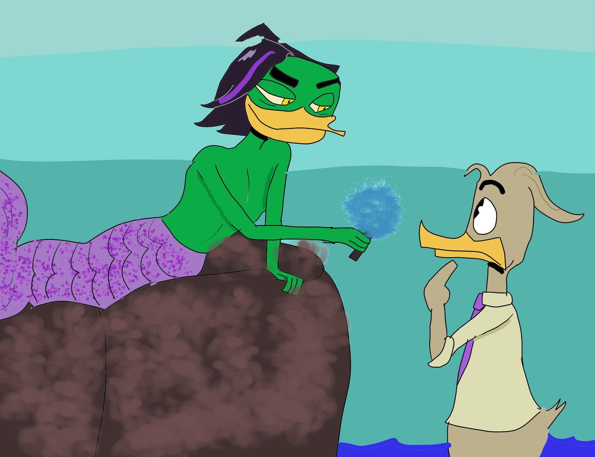 melsaidwhynot's tweet photo. Sure, he could be drowned and eaten, but think of the scientific discoveries beforehand!
Based on a RP session with a friend. Major props to @JookpubStock for the pose/photo references!
#ducktales2017
#poedespell
#fentoncrackshellcabrera https://t.co/2DyY7YXP91
