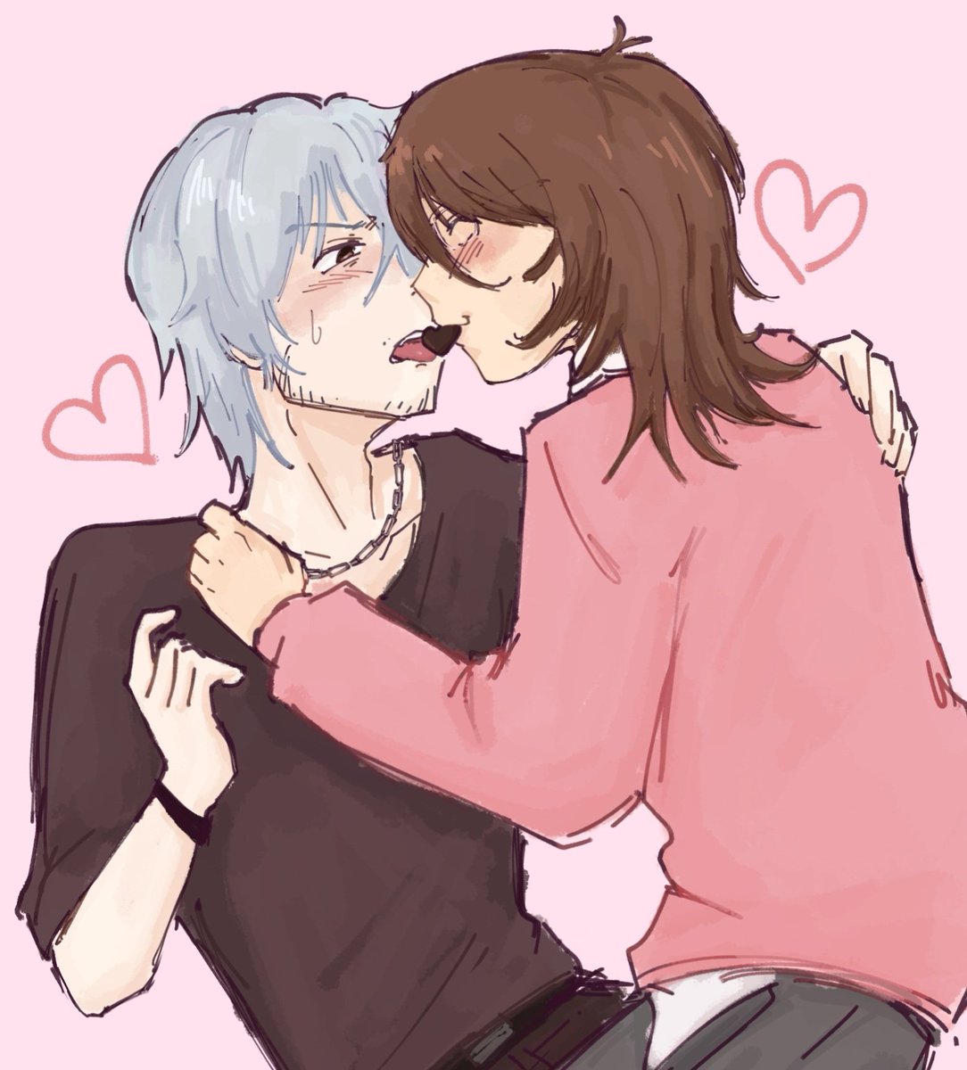 Skittlz_yum's tweet photo. I think this will always be one of my favorite drawings I've drawn of these two https://t.co/9dHOcKTNqm