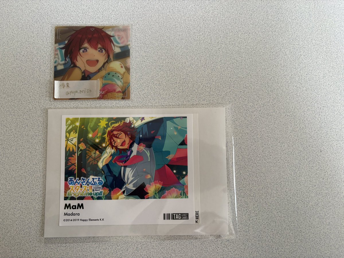 yuyu_ani03's tweet photo. 【交換】あんスタ ラベル缶 自動販売機

譲￤MaM

求￤Knights

＊ﾘﾄﾘﾝ記載日手渡し/郵送
＊¥400にて譲渡◎

検索からでも気軽にお声掛けください🌸 https://t.co/DIDtQTVv3G
