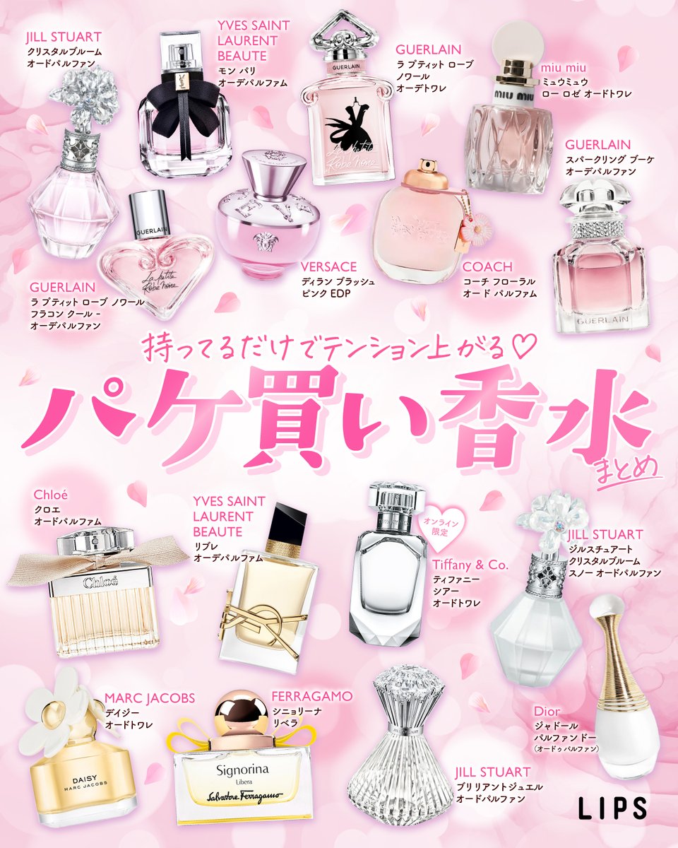⋱ パケ買い香水まとめ🪄⋰ ときめくデザインに思わず一目惚れ…💗 持っ