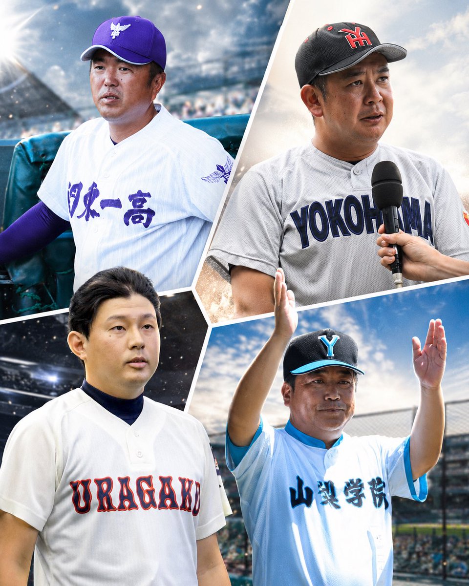 高校野球名将チャンネル tweet media