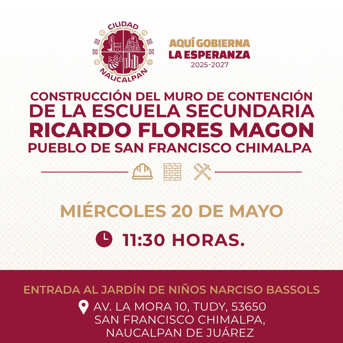 Ciudad Naucalpan / Gobierno Municipal 2025-2027. tweet media