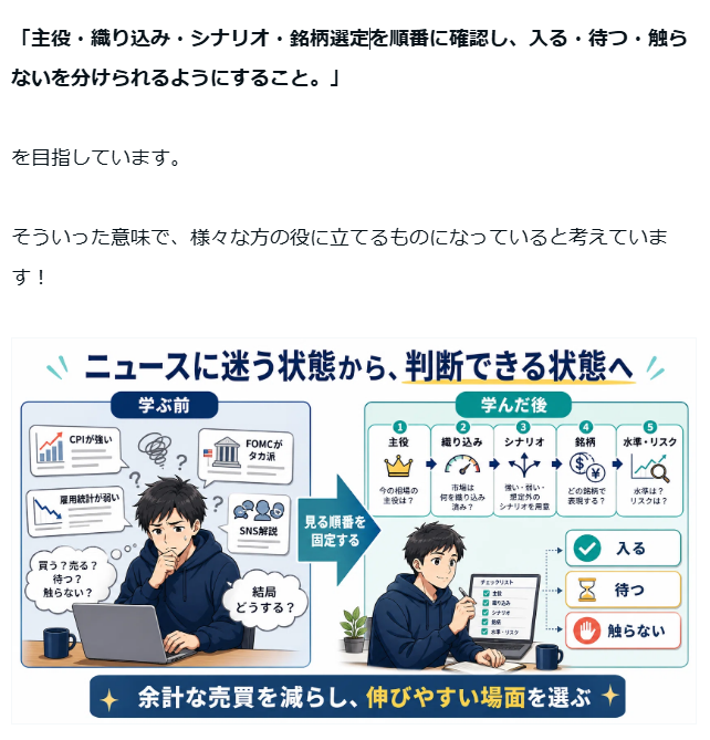 mugi_fxbo's tweet photo. ファンダメンタルズを売買判断に活かすための本を販売いたします！
現在最終調整中ですが、4万文字超える大作になっており現在予約受付中です！
本ツイートRTで1000円引きです！
早期購入者は更に30%オフの5860円+実践用のシステム提供もしますのでもしよければご検討ください！
↓販売ページと試読 https://t.co/TJh8CSYsRw