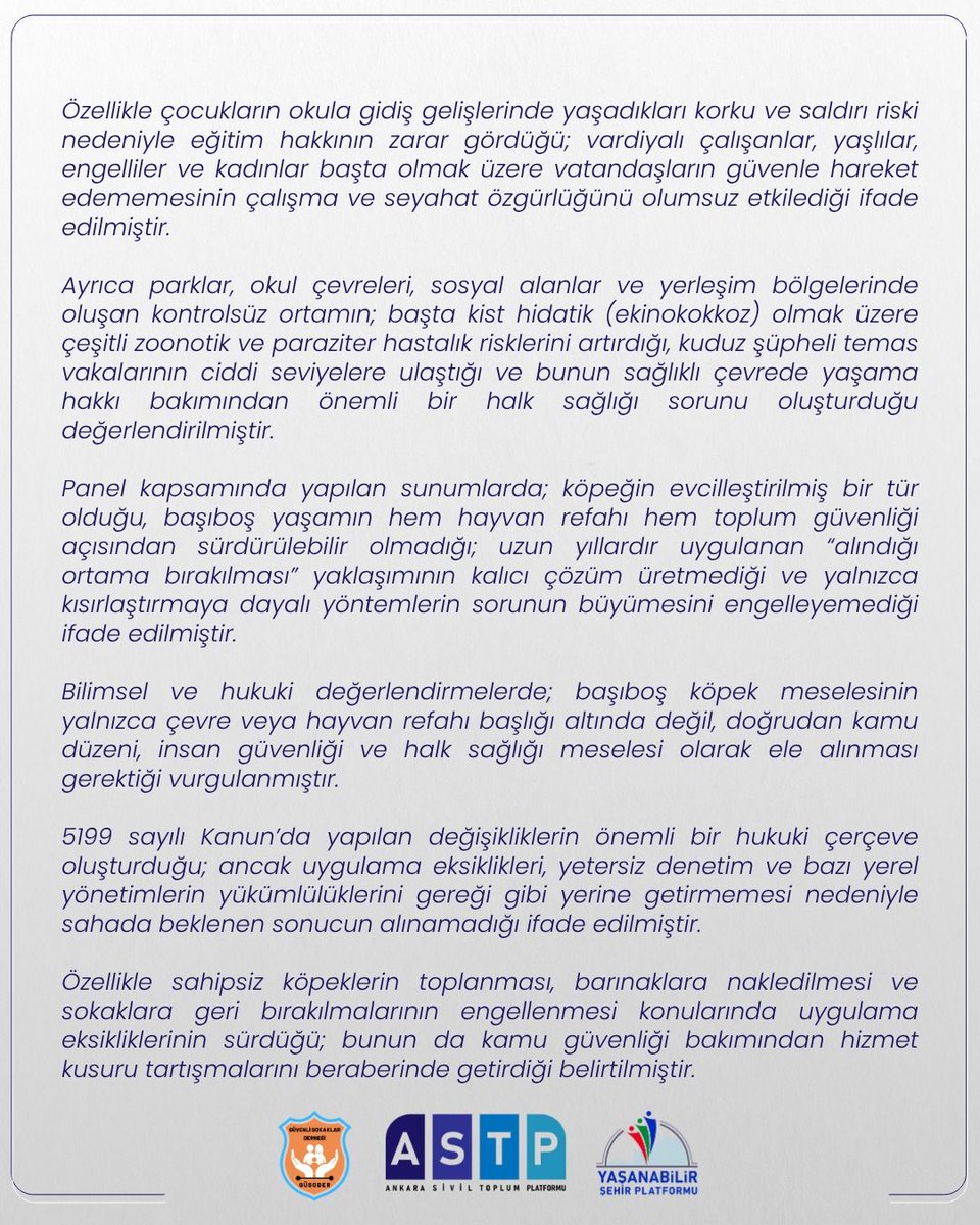 Ankara Sivil Toplum Platformu tweet media