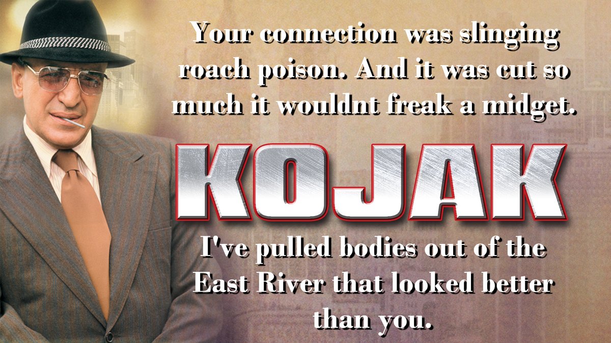 Kojak tweet media
