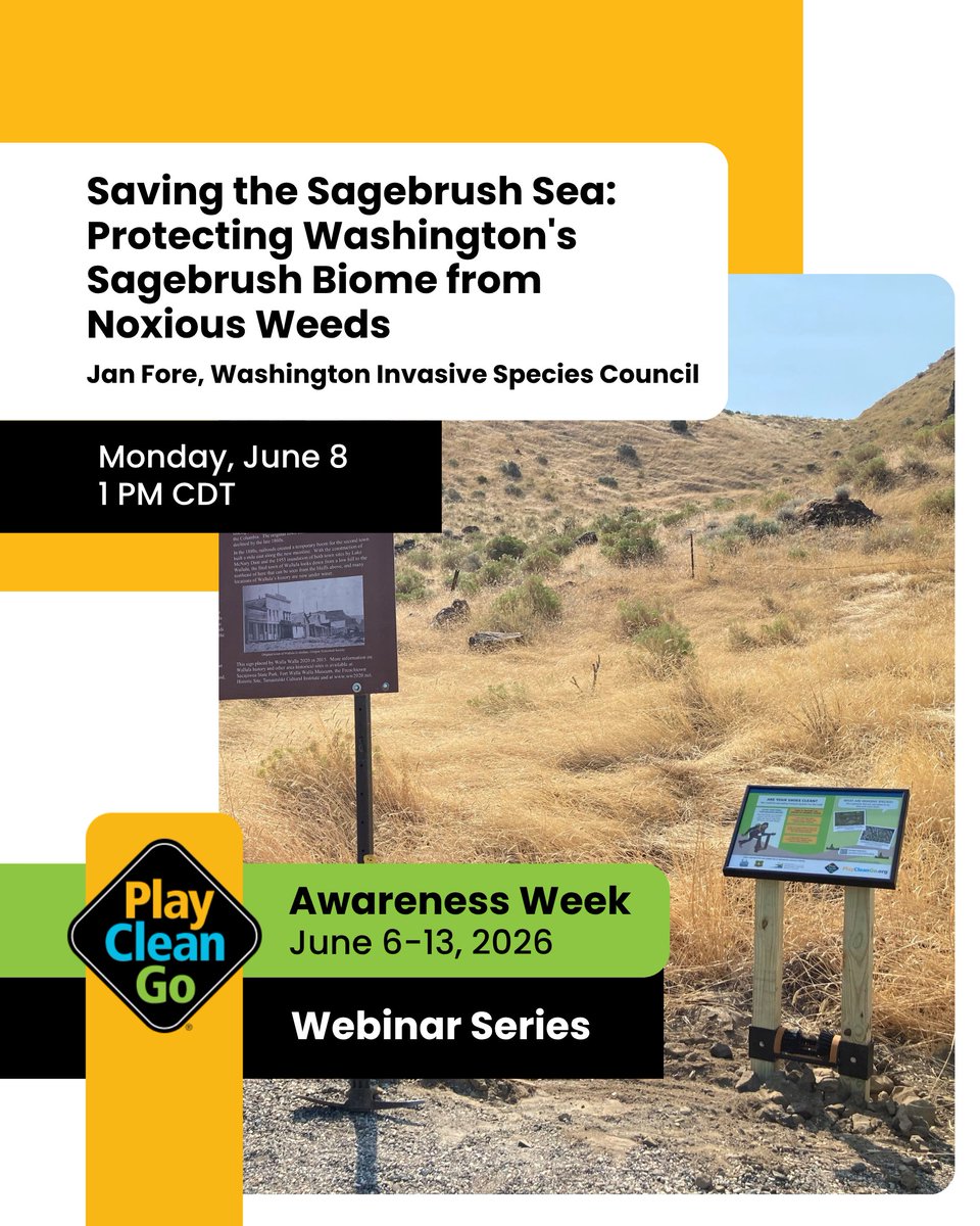 PlayCleanGo: Stop Invasive Species In Your Tracks tweet media