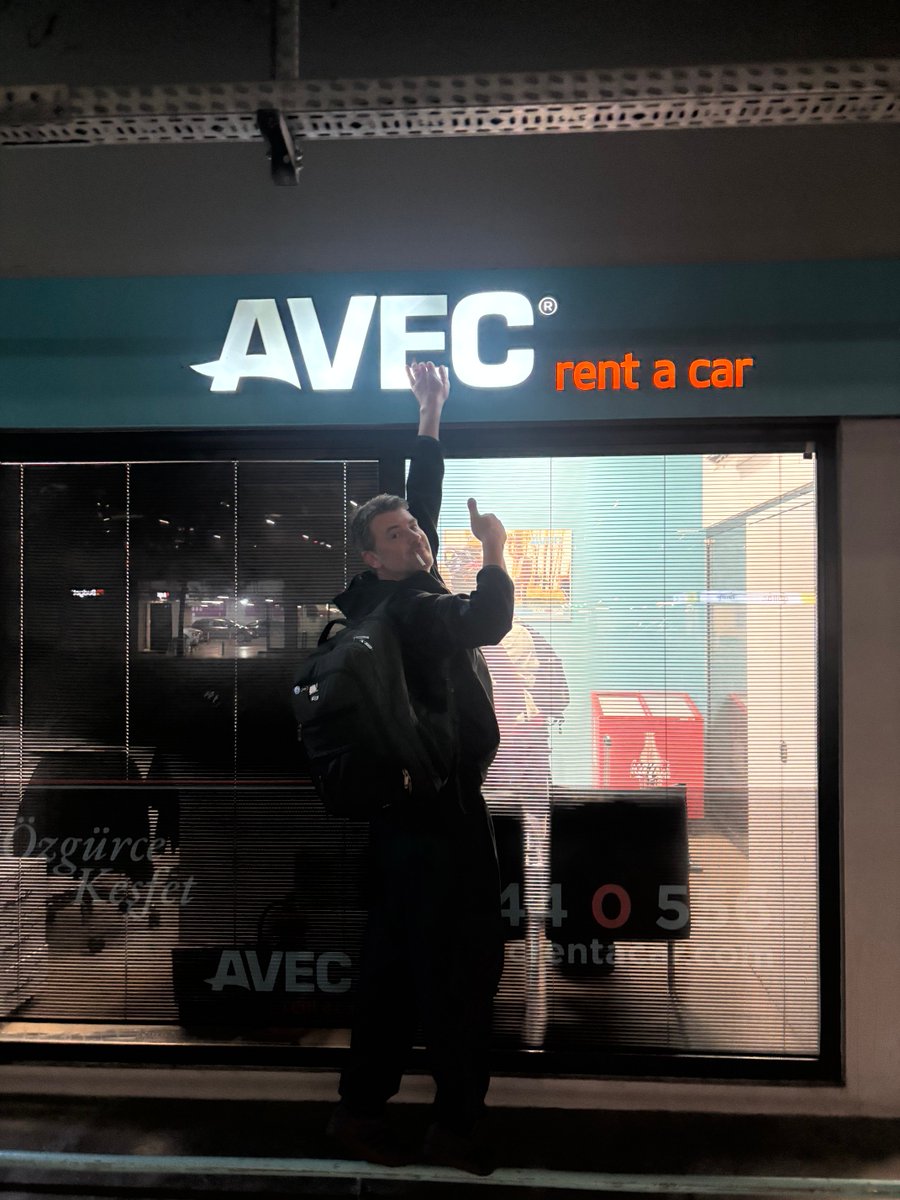 GreggLuce's tweet photo. The right place to hire the car #AVFC https://t.co/r54PQSqmDb
