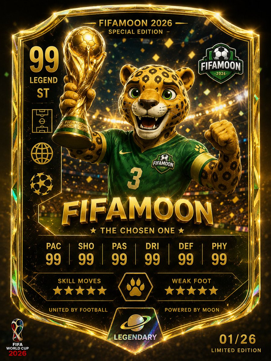 FIFAMOON 2026 ( Launch : June 10th 2026 ) tweet media