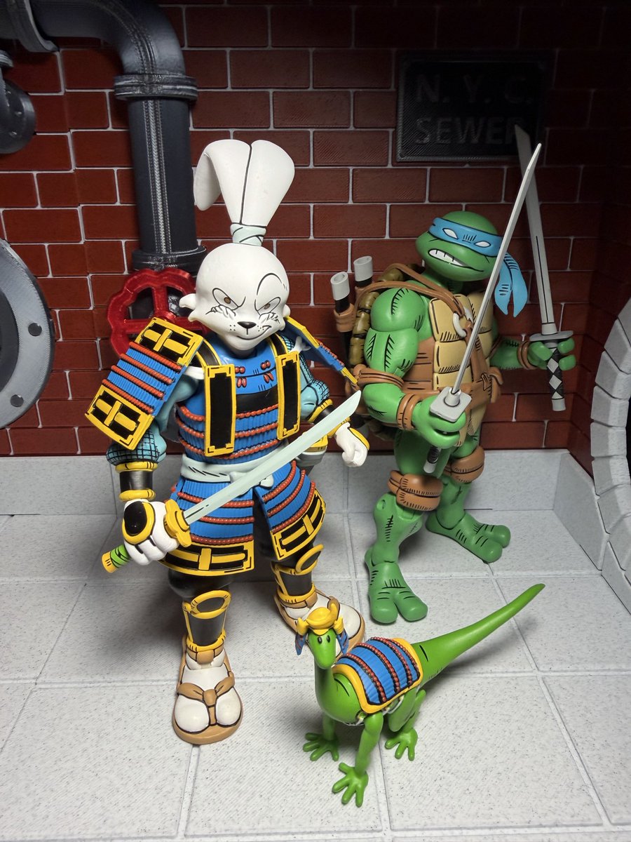 Hellkaiser69's tweet photo. @toypixx Loving these @usagiguy Turtles. 👍🏼👍🏼 https://t.co/By3k2qYTEv