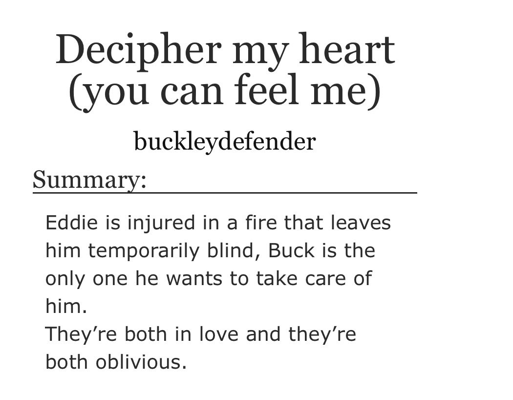 Buddie FanFics and Recs tweet media