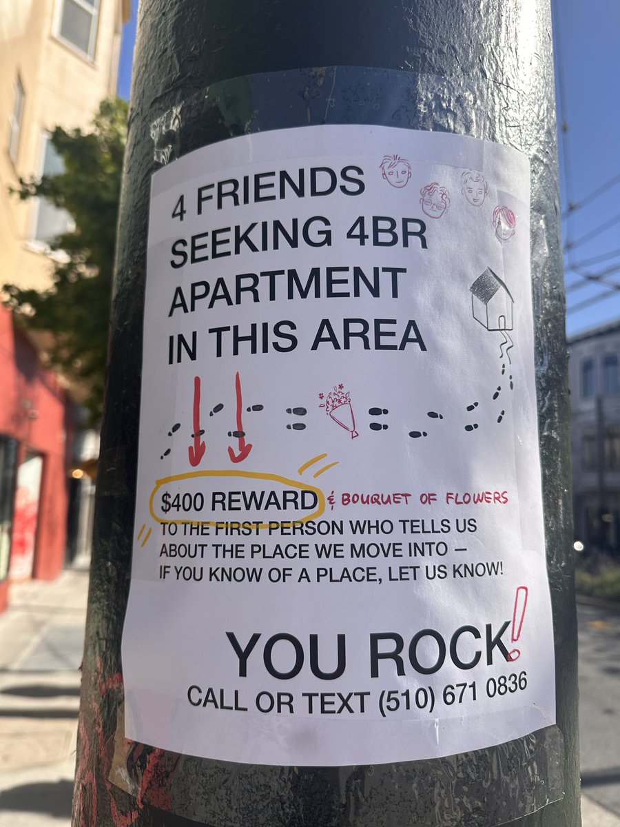 iarora_'s tweet photo. Sign of the times for SF’s rental market https://t.co/7h5uJqRpll