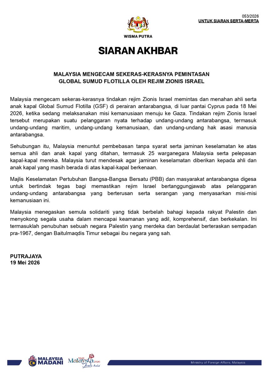 Wisma Putra tweet media