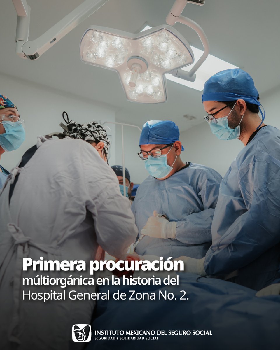 IMSSchiapas's tweet photo. 💚 Hay historias que cambian vidas para siempre.

Hoy, el #IMSSChiapas realizó la primera procuración multiorgánica en la historia del HGZ No. 2. Gracias a la generosidad de Rogelio y al amor de su familia, hoy existe esperanza para más personas. https://t.co/u4ffzgwNNj