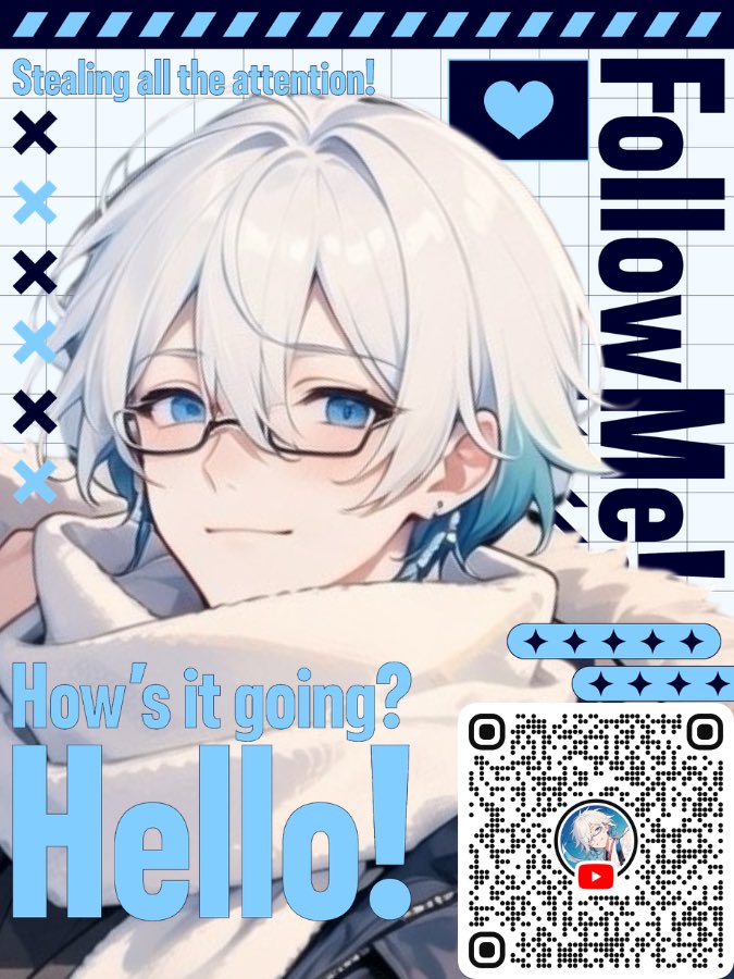白夜 白（ハク）🌕‎🤍 @新人VTuber tweet media