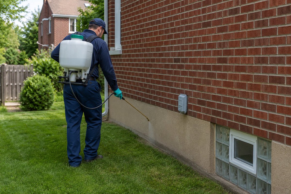stlpestcontrol's tweet photo. Exterior pest control helps stop pests before they make it inside.

Ants, spiders, roaches, wasps, and other pests often start around foundations, doors, windows, eaves, garages, decks, patios, utility lines, and small gaps.

STL Pest Control helps protect your home. https://t.co/gCeWJX2eSK
