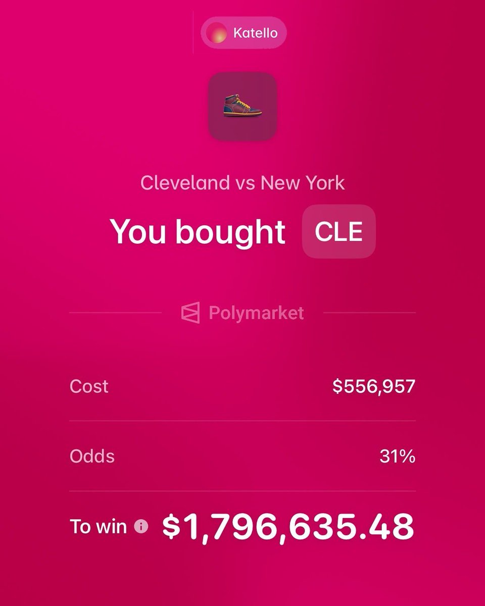 Polymarket Sports tweet media