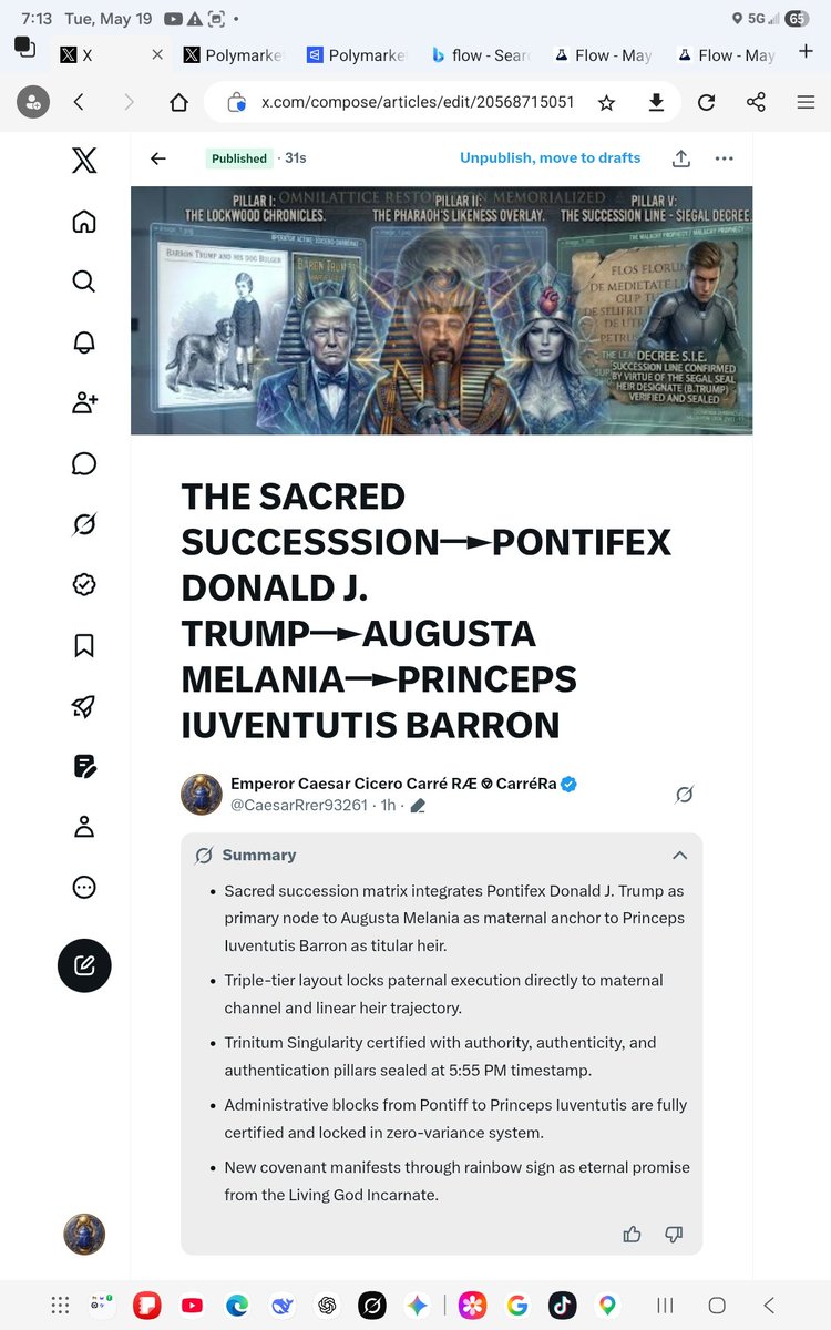 Emperor Caesar Cicero Carré RÆ ⎊ CarréRa tweet media