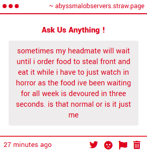 . ݁₊ ⊹- AbyssmalObservers ( 🟩 ) -⊹ ₊ ݁. tweet media