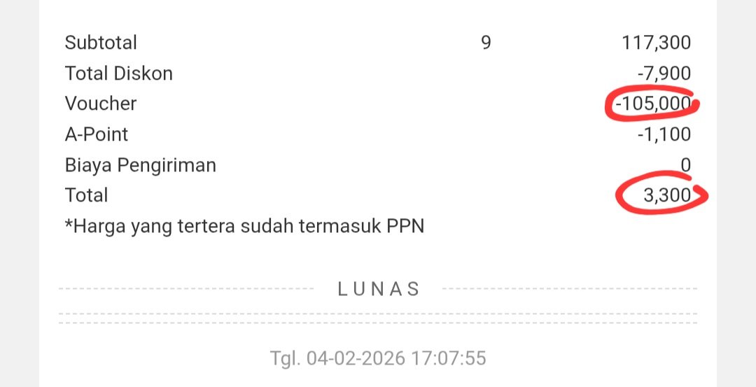 peachberriy's tweet photo. ternyata udh banyak jg nuker voucher alfa https://t.co/tkyrY33MZt