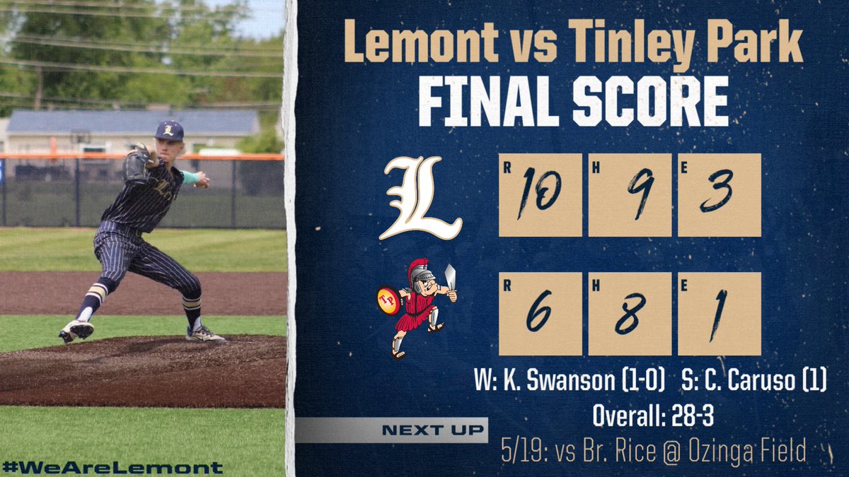 Lemont Baseball tweet media