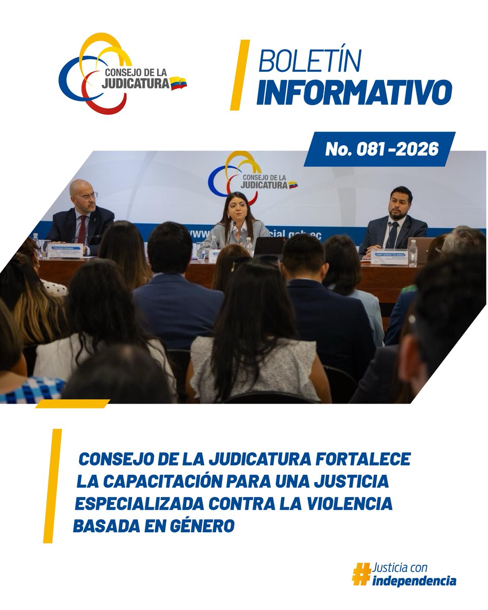 Consejo de la Judicatura tweet media