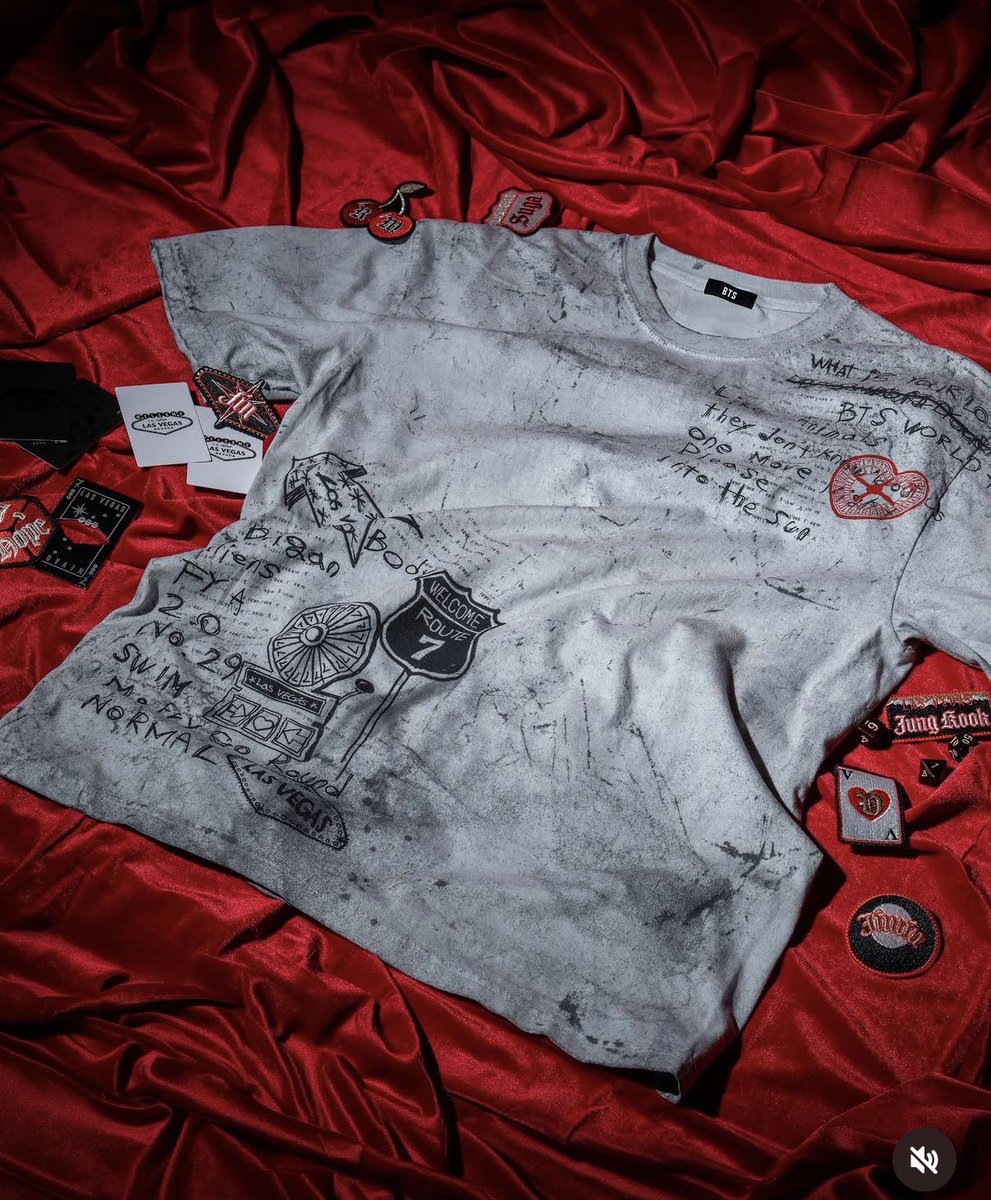 ラスベガスグッズおされで可愛い〜😍 このTシャツだけは汚れ落ちないと