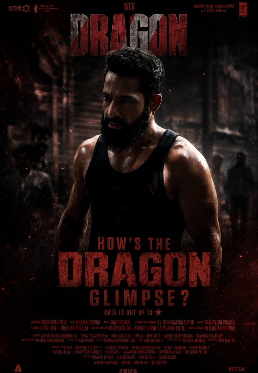 KumarRahul15170's tweet photo. How's the Dragon first glimpse?

Rate it out of 10 🌟 #DragonGlimps #Dragon https://t.co/Ats2hx07Ya