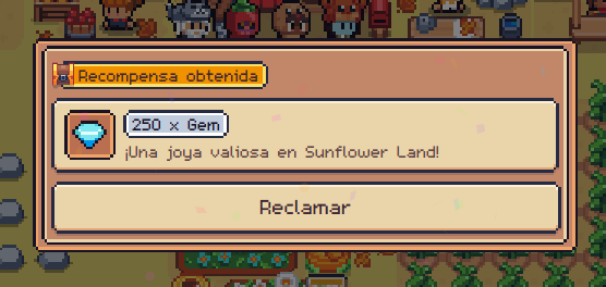 Sericatss's tweet photo. 🥳Siii otra semana mas del cofre de unicornio que saldra el dia de hoy https://t.co/Z2kq7ac8du #SunflowerLandweekly #SunflowerLandFarm y nos salió 🥁 siii 250 el día de hoy https://t.co/Hqmxrxb4eW